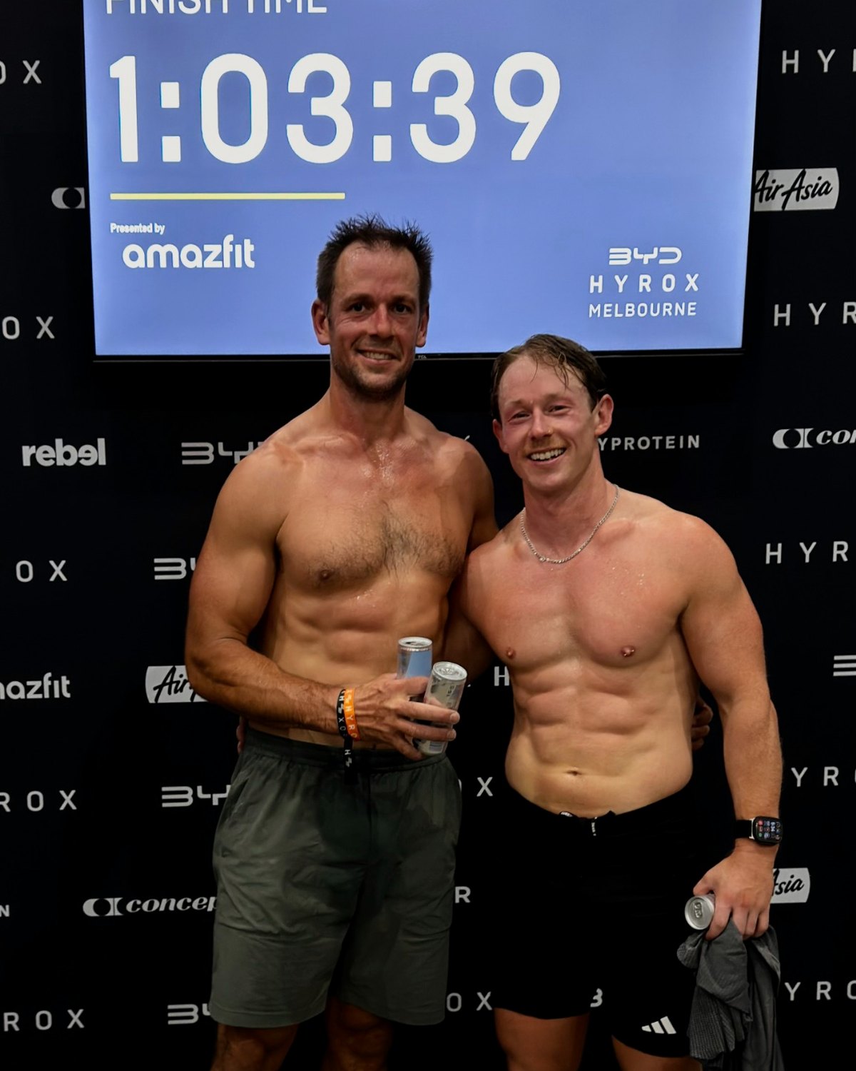 Eaden Project Hyrox finisher result photo